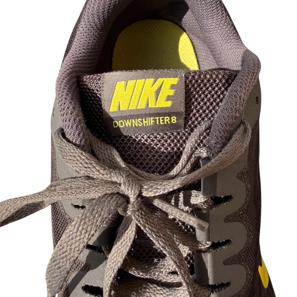 Gray Nike Downshifter 8 Sneakers Shoes - Picture 6 of 6
